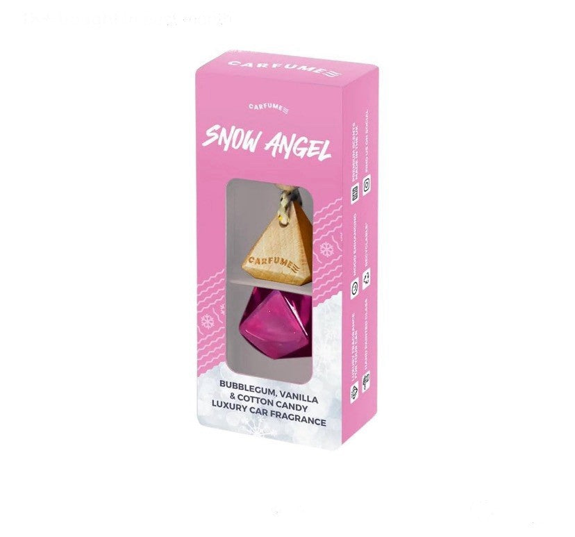 2 X Snow Angel Carfume Car Air Freshener Freshener Oil Perfume Fragrance Scent